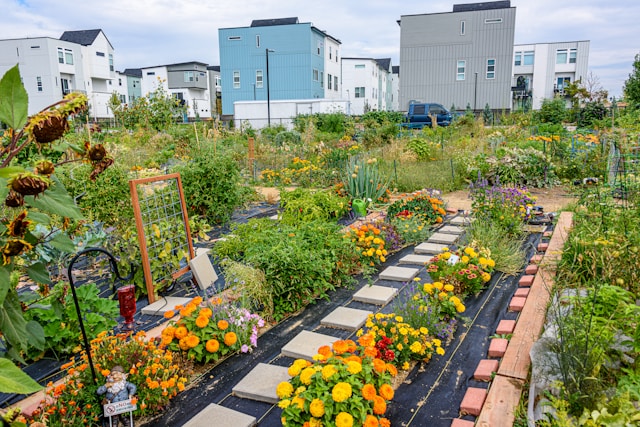 Media picture: Convert vacant lots into community gardens
